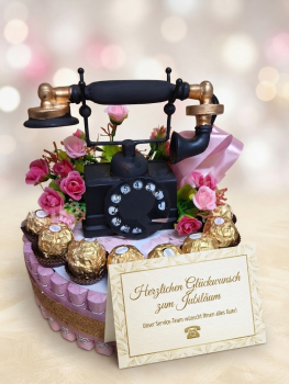 Die lustige Telefon-Torte zum Geburtstag!